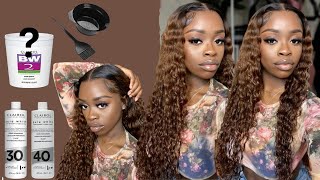 Chocolate Brown Hair Tutorial  Wella Koleston [upl. by Aikar982]