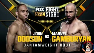 ✊ Weighins ✊UFC on FOX 19 Teixeira vs Evans ✊ Manvel Gamburyan vs John Dodson ✊ [upl. by Clayson]