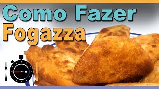 Como Fazer Fogazza Passo a Passo  Receitas em Segundos  0131 [upl. by Eikcor]