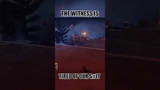 The Witness Has Had Enough Destiny 2 [upl. by Arty]