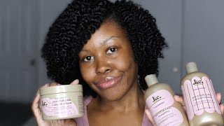 WASH amp STYLE W KERACARE CURL ESSENCE  Demo amp Review  Linda Lynn [upl. by Lerad771]