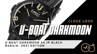 UBoat Darkmoon 44 IP Black 8464A  2021 EDITION [upl. by Eiramanin]