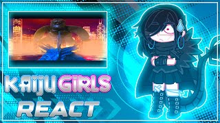 Kaiju Girls React to Gadzooki Vs Konky Donk  🇲🇽🇺🇲🇧🇷  Gacha Club [upl. by Harifaz]