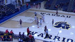 Wausau West High School vs Medford High School Mens JV Basketball [upl. by Lenna]