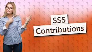 How much is the monthly contribution in SSS [upl. by Tessie]