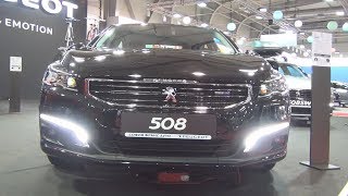 Peugeot 508 Allure 20 BlueHDi 180 STT BVA6 E6 2016 Exterior and Interior [upl. by Nilrev]