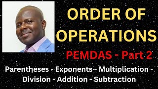 PreAlgebra Lesson 23 The Order of Operations with Integers  PEMDAS  BODMAS [upl. by Loma]