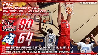 Keene State Mens Basketball Highlights at Connecticut College 11212023 [upl. by Schwinn]