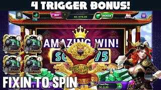 💰 DROPPING COINS  4 TRIGGER BONUS 🚂 Luckyland Slots [upl. by Enilehcim]