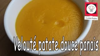 Velouté patate douce panais Thermomix TM5 [upl. by Naes]