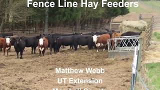 Fence Line Hay Feeders [upl. by Adnolohs]