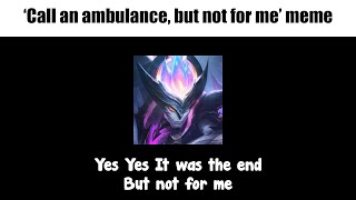 League of Legends voice lines inspired by memes [upl. by Leilani]