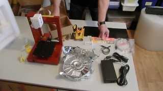 New 3D Printer UP Plus2  Unboxing [upl. by Nairret]