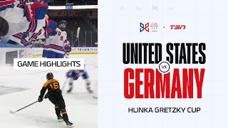 USA vs Germany FULL HIGHLIGHTS  2024 Hlinka Gretzky Cup [upl. by Cyrillus140]