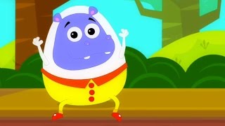 Humpty Dumpty Sat On A Wall  Nursery Rhymes  Kids Songs [upl. by Namharludba]