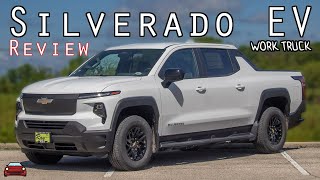 2024 Chevy Silverado EV WT Review  A 75000 Electric quotWork Truckquot [upl. by Rennie393]