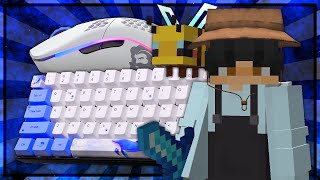 Thocky Keyboard  Mouse Sounds ASMR  Hypixel Bedwars [upl. by Sears]