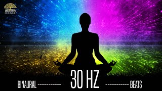 100 Gehirn Potenzial aktivieren mit Beta Wellen  Frequenzmusik 30 Hz Binaural Beats [upl. by English]