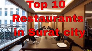 Top 10 Restaurants in Surat  Surat City [upl. by Ydorb]