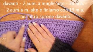 Il sacco nanna alluncinetto per bebè prematuri e non  tutorial uncinetto [upl. by Janaye1]