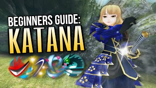 Toram Online  BEGINNERS GUIDE TO KATANA  Updated Stat Skill Equipment amp Tips [upl. by Danielson]