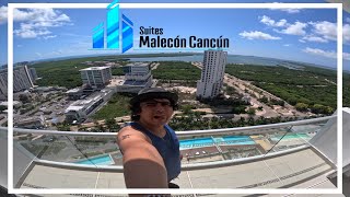 🔴ESTAS SON LAS SUITES MALECON🏙️🌊 en PLAZA LAS AMÉRICAS ▶QUE HACER en CANCÚN QUINTANA ROO◀ 2024 4K 1 [upl. by Alvord]