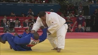 Judo Men 100 kg Elimination Round of 32  Guam v Guinea  London 2012 Olympic Games Highlights [upl. by Ameen]