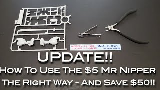 How To Use The 5 Mr Easy Nipper Sprue Cutter And Save 50 [upl. by Dieterich615]