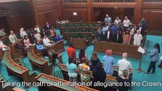 British Citizenship Ceremony  Public British Citizenship Oath or Affirmation at Camden Town Hall [upl. by Mctyre]