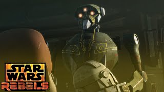 ALL Tactical Droid General Kalani Scenes  Star Wars Rebels The Last Battle of the Clone Wars [upl. by Eliades335]