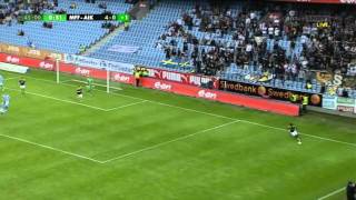 allsvenskan 2012 Malmö FF vs AIK Stockholm 40 round 13 [upl. by Akeryt]