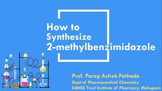 Synthesis of 2 methyl benzimdazole from ophenylene diamine OPD [upl. by Jule845]