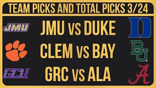 College Basketball Picks amp Predictions Today 32424  NCAAB Picks Today [upl. by Kristel]