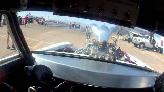 Tucson Dragway Reunion 1965 Blown Alcohol Hemi Belvedere In Car Cam [upl. by Lasyrc]