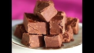 Homemade Chocolate Fudge Recipe [upl. by Llenrahs]