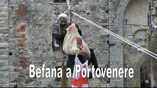 🇮🇹 Befana a Portovenere  Italy Full HD 1080p 🧹🧹 [upl. by Artimas356]