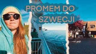 POPŁYNĘŁAM PROMEM DO SZWECJI 🇸🇪🛳 [upl. by Ahteral]