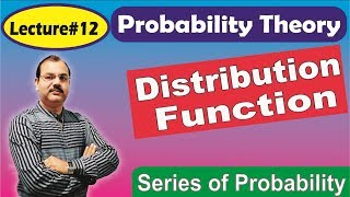 Distribution Function and its Properties in Hindi  Lecture 12 [upl. by Kirbie784]