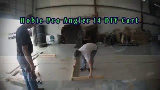 Time Lapse Hobie Pro Angler 14 DIY Cart [upl. by Linnell]