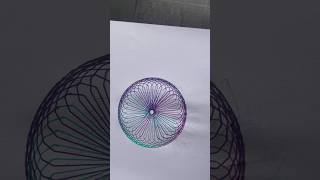 Spirograph designs scale easy drawing video trending viralreels [upl. by Wilonah176]