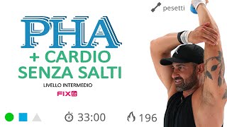 Total Body Con Pesetti Allenamento PHA Con Cardio Senza Salti [upl. by Kovacs221]