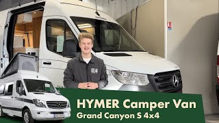 Présentation du HYMER Camper Van GRAND CANYON S 4x4 chez Curioz [upl. by Sira]