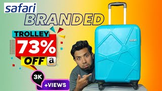 Safari Trolley Bag 55cm Review amp UNBOXING🔥🎁  Pentagon Polypropylene Cabin Suitcase  SA Bagwala [upl. by Wilhelm]