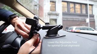 iOttie Easy One Touch Wireless Fast Charging Car Mount [upl. by Endora476]