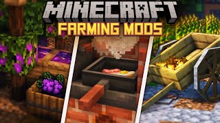 The BEST Farming and Cooking Mods for Minecraft [upl. by Ivy145]