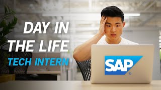 Day In The Life At The 1 Tech Internship In America  SAP [upl. by Elicul]