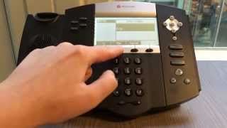 Polycom SoundPoint IP 550 amp 560 Tutorial How to Use the Most Common Features [upl. by Mathilda432]