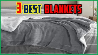 Top 3 Best Blankets in 2024 The Best Blankets Reviews [upl. by Milissent]