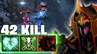 BROKEN COMBO HEARTSTOPPER AURA INFEST ABILITY DRAFT HIGHLIGHT DOTA 2 PATCH 735 [upl. by Ornas318]