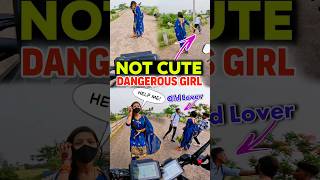 bike rider vs cute girls lover rage  rider help trending viral shorts [upl. by Noloc793]